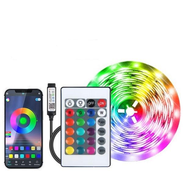 Водонепроницаемый RGB LED-ленточный комплект с пультом и USB для подсветки телевизора