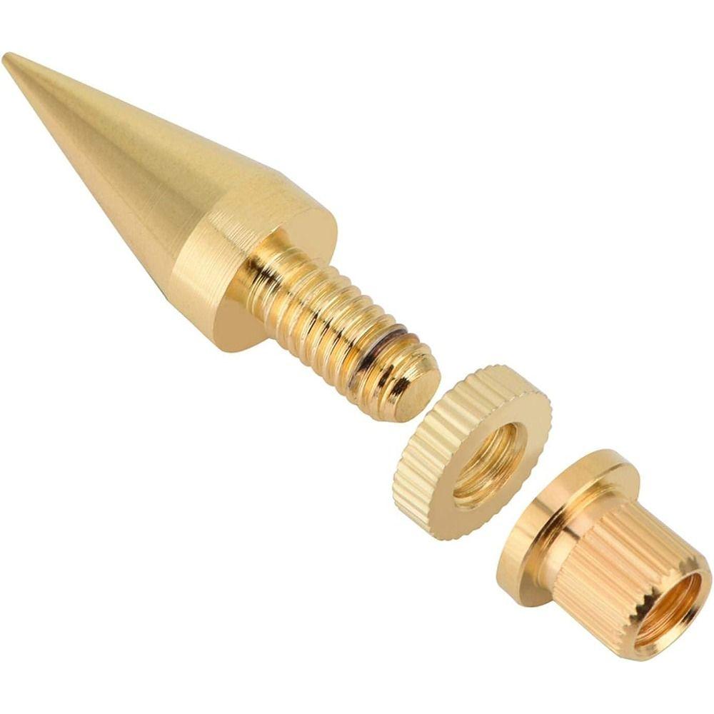 Золотые шипы для динамиков Медный держатель для динамиков и усилителя Ножки для динамиков Подушка для динамиков и усилителя