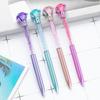 6Pcs Diamond Ballpoint Pen Big Diamond Pen for Women Girl Rhinestones Crystal Ballpoint Pen for Office Decoration