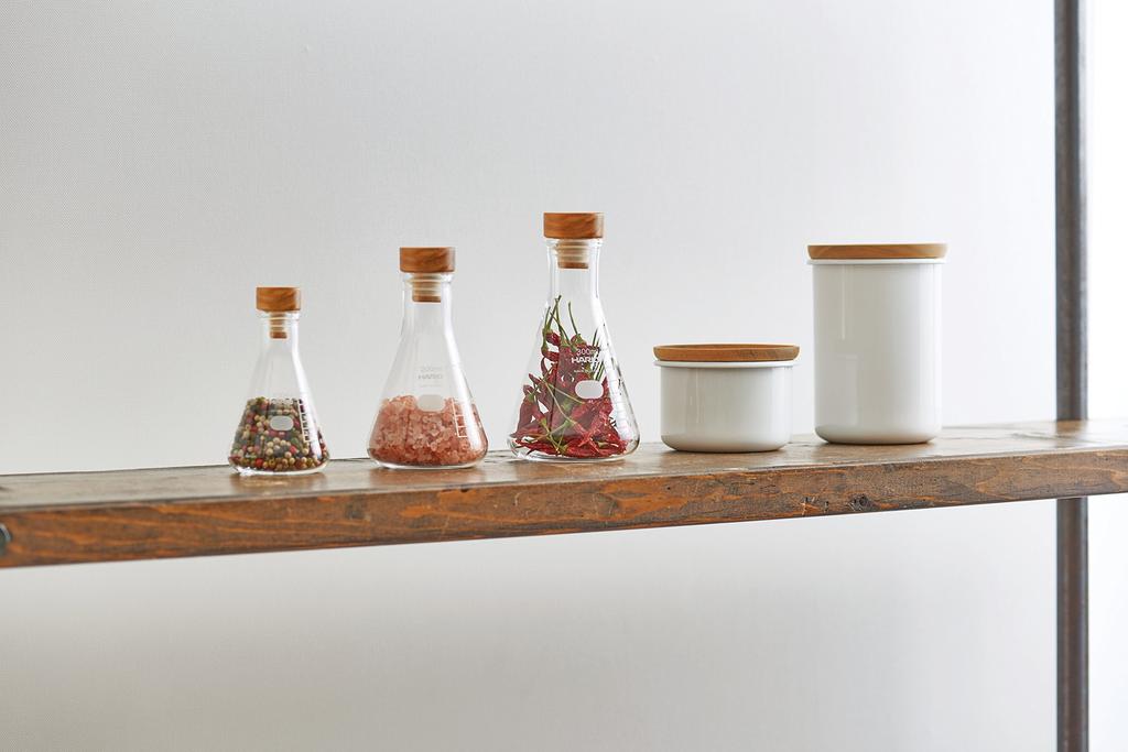 Hario Triangle Flask Stocker M Clear SFS-M