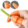 Silicone Thumb Knife Set Fruit and Vegetable Picking Potted Plants Trim Thumb Cutter Gardening Tool for Picking Fruit Vegetable
