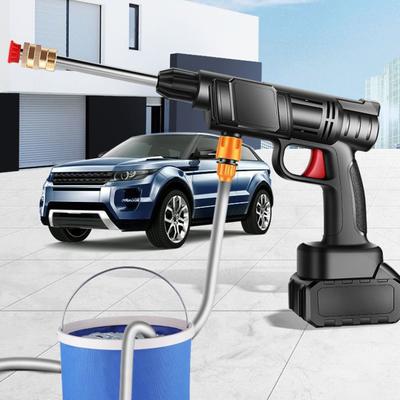 Беспроводная мойка высокого давления 600PSI, аккумуляторная ручная электрическая мойка высокого давления с насадкой 6-в-1, инструмент для чистки