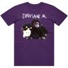 Мужская футболка Dinosaur Jr Wagon Фиолетовая