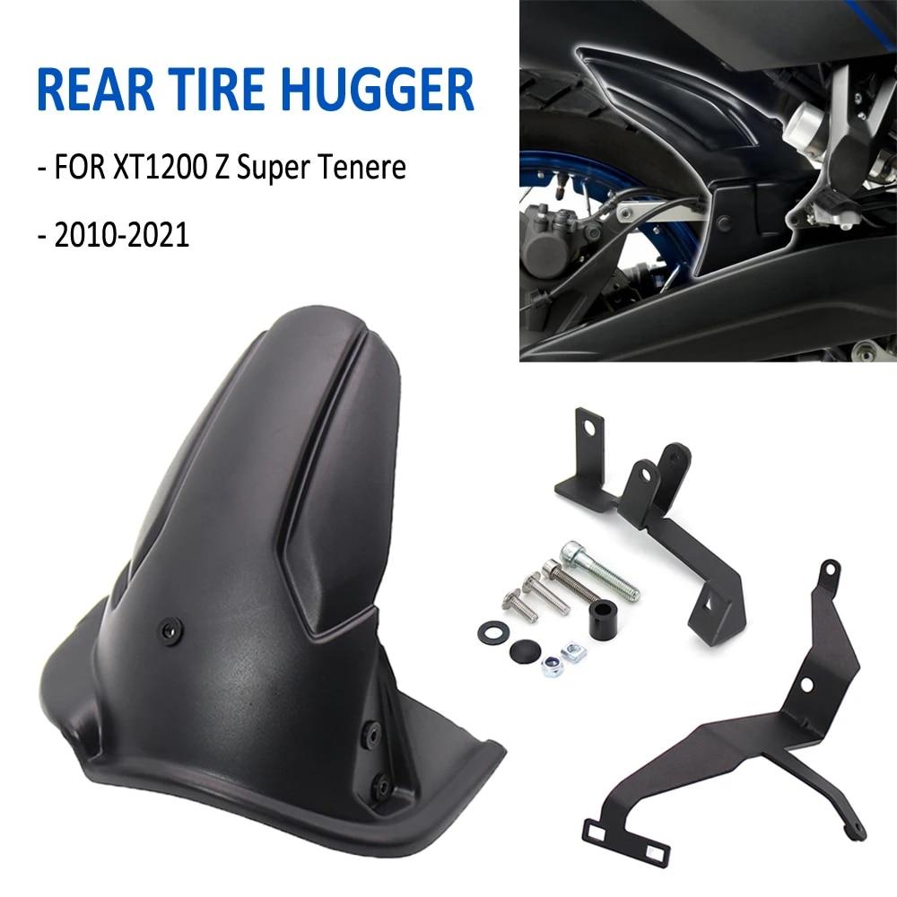For Yamaha XT 1200 Z XT1200Z Super Tenere 2010- Motorcycle Rear Fender Guard Rear Tire Hugger Mudguard Fitting Kit