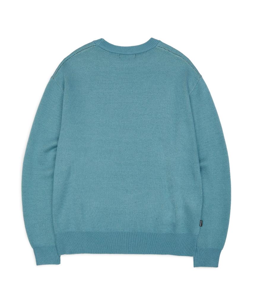 MARK GONZALES Happy Shmu Graphic Knit - Blue
