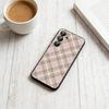 Модный Классический Клетчатый Чехол Для Телефона Для Samsung Galaxy A73,A72,A71,A70,A53,A52,A51,Другие Мягкий Черный Чехол
