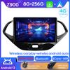 Android Multimedia For Ford Figo 2015 - 2018 Car Stereo CPU Radio QLED Player Navigation Carplay Auto HDR 5G Cam Dash WIFI  Cam