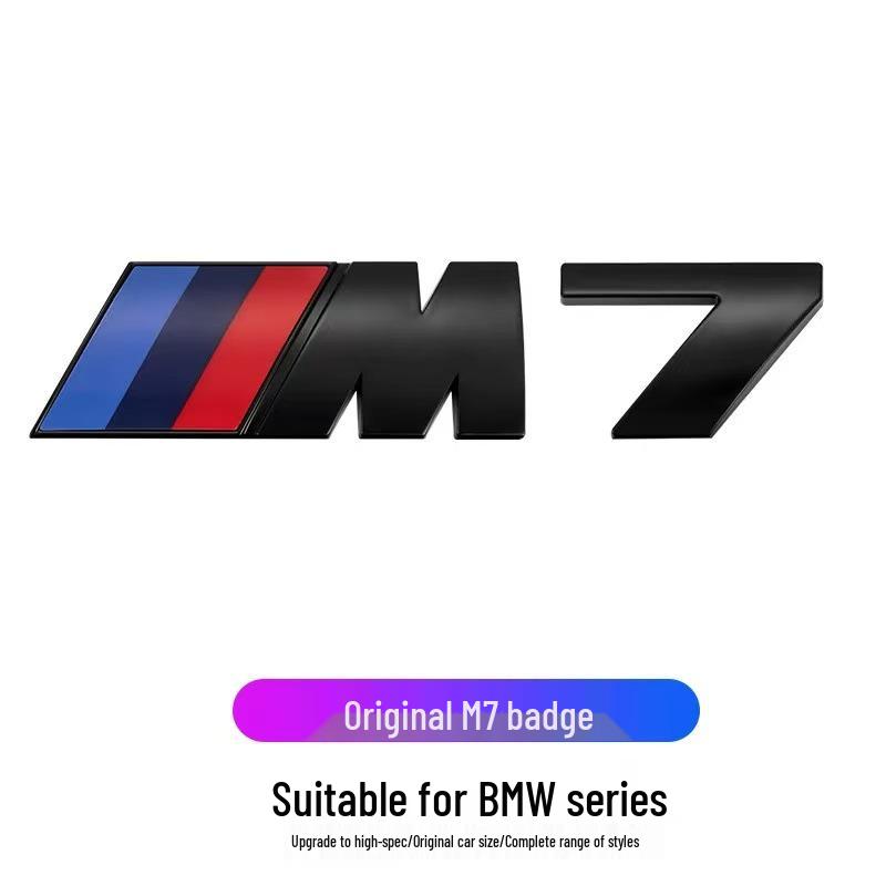 Наклейка-логотип на заднее крыло BMW M Series для M1-M6, 3 и 5 Серий, X6M