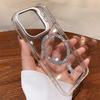 Bling Glitter For Magsafe Wireless Charge Case For iPhone 14 13 11 12 15 Pro Max Camera Holder Clear Hard Acrylic Magnetic Cover