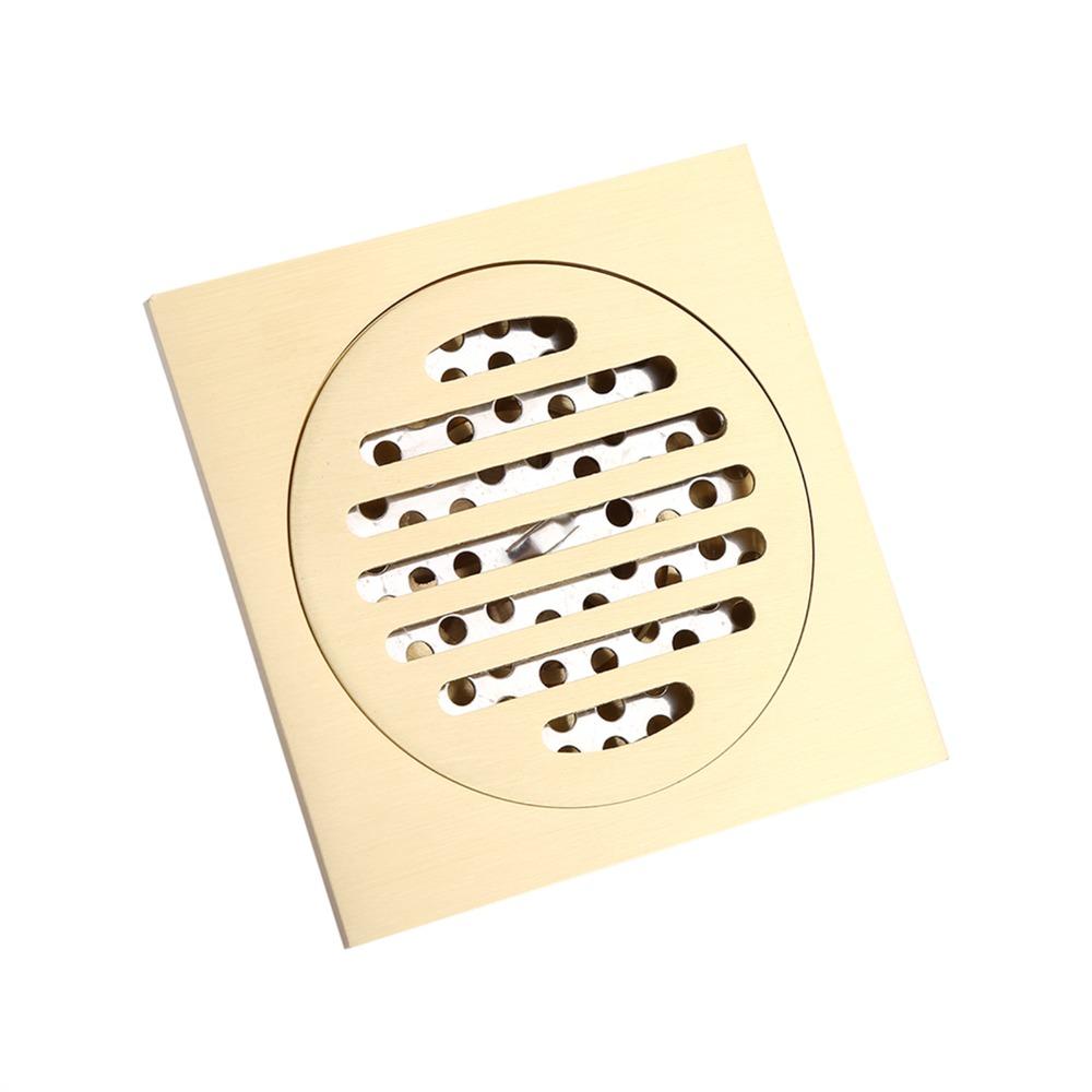 Removable Strainer Cover Shower Floor Drain Square Bathroom Waste Grate Kitchen Drainage