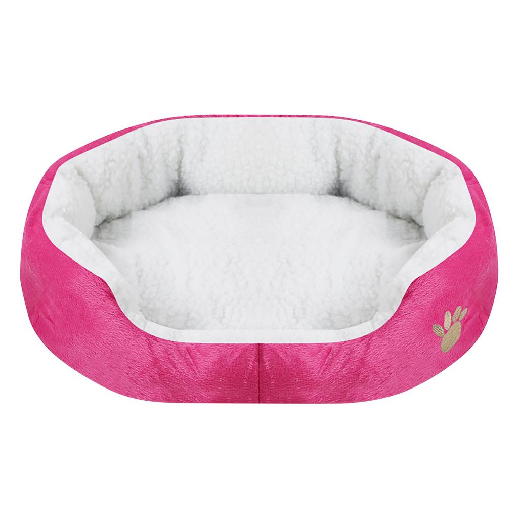 High Quality Round Or Elliptical Fleece Bed, Suitable For Cats Or PuppiesJ