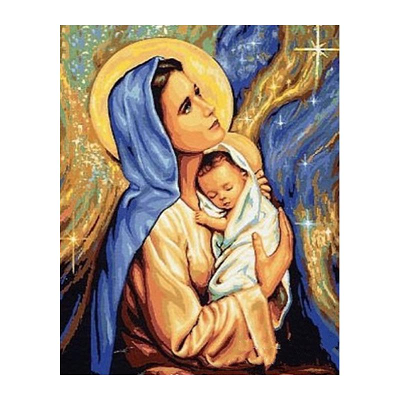 5d Diy Painting Diamond Mother And Child Diamond Embroidery Cross Stitch Home Decor Handmade Giftsjavascript
