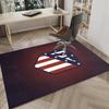 Atletico Ma-drid Crest Printed Area Rug for Office, Chair Rug, Decorative Carpet Floor Mat, Large Size Fan gifts Christmas gifts