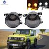 1Pair Car Front Foglight Fog Lamp Daytime Running Lights For Suzuki Jimny Sierra  AllGrip 2018 2019 2020 LED Fog Lights H11