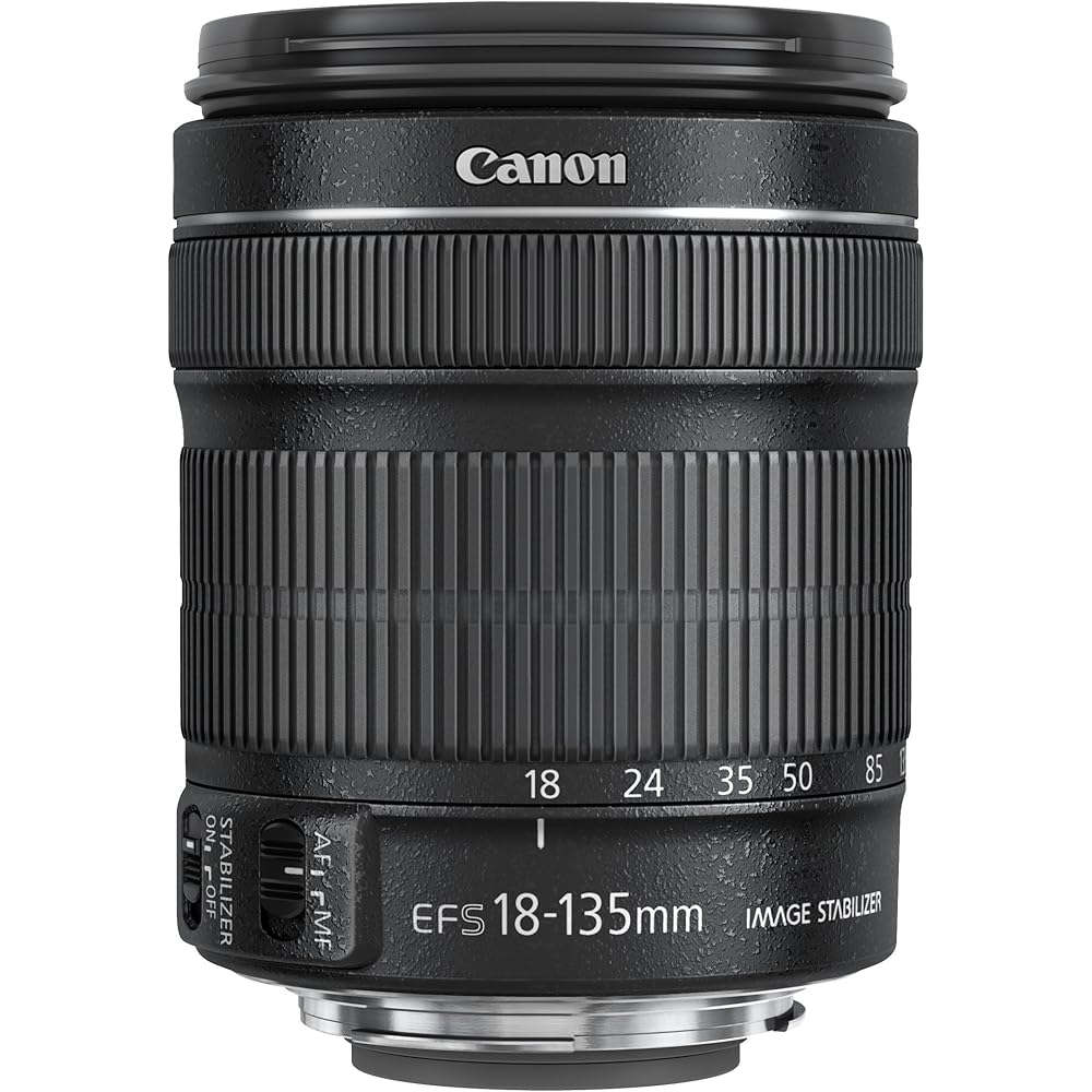 Canon Standard Zoom Lens EF-S18-135mm F3.5-5.6 IS STM APS-C Compatible