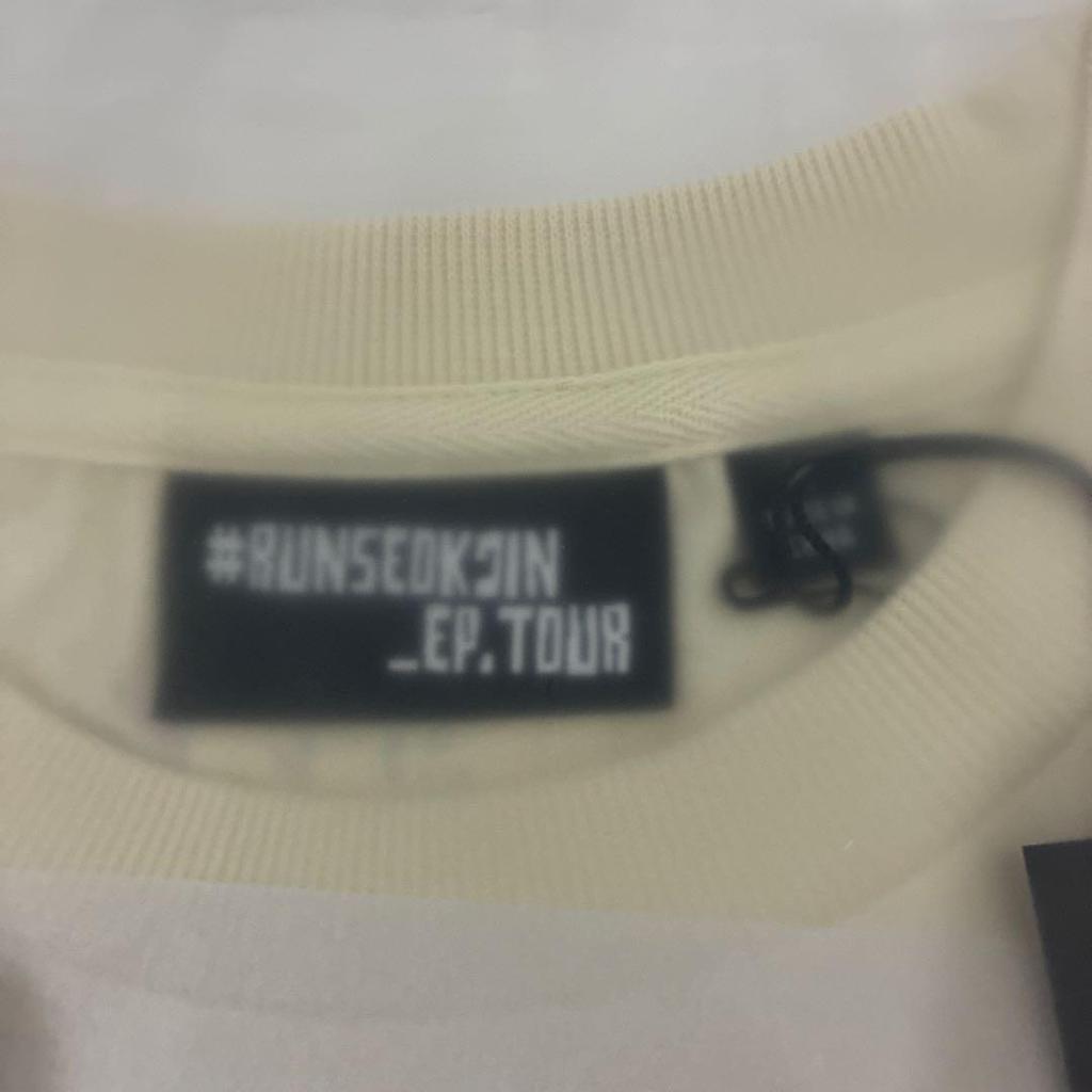 [USED] Korea Tour BTS RUNSEOKJIN Wootteo T-shirt M