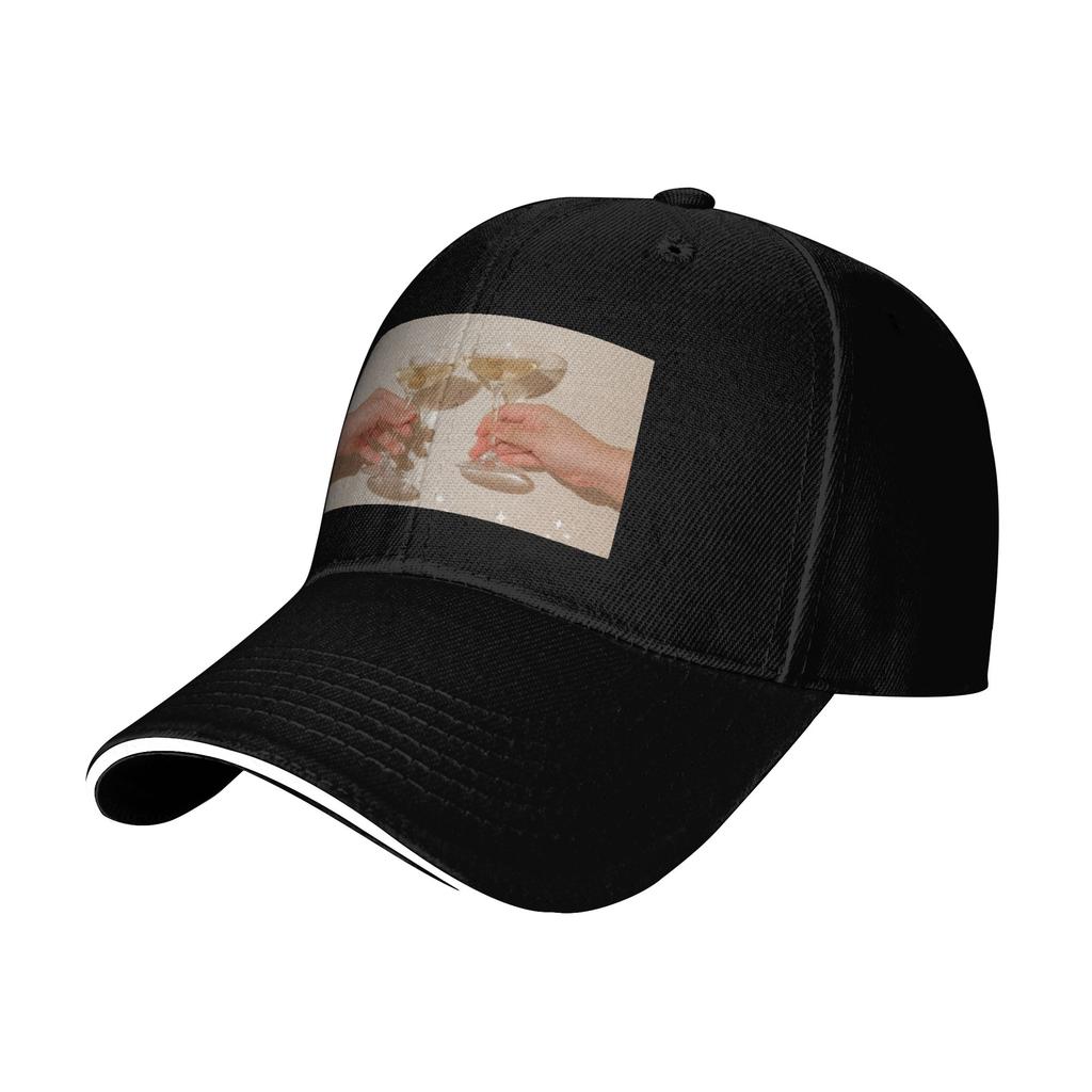 Fashion Dirty Marini Wall Art Cocktail Living Room Print Curved Brim Baseball Cap Girlish Style Unisexs Cap