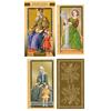 [A1338] - Creative Tarot 'Golden Tarot of Renaissance' Golden Collection - 12x7 Cm