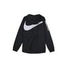 Nike ФК. Мужская тканая спортивная куртка с капюшоном на молнии, дышащая, для футбола, Черная CD6771-011