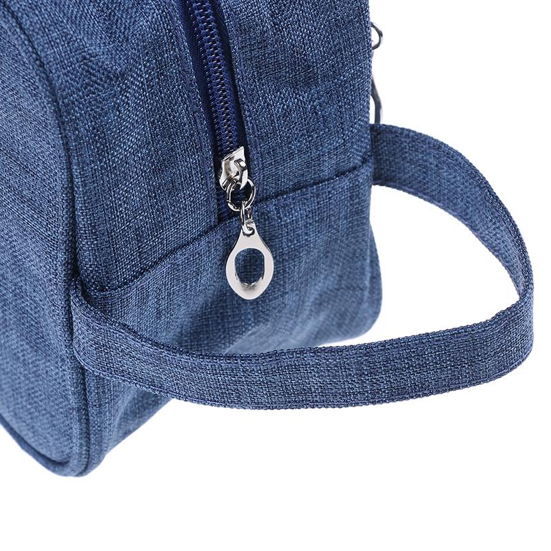 Women Men Cosmetic Canvas Case Makeup Bag Women Travel Waterproof Toilet Bags