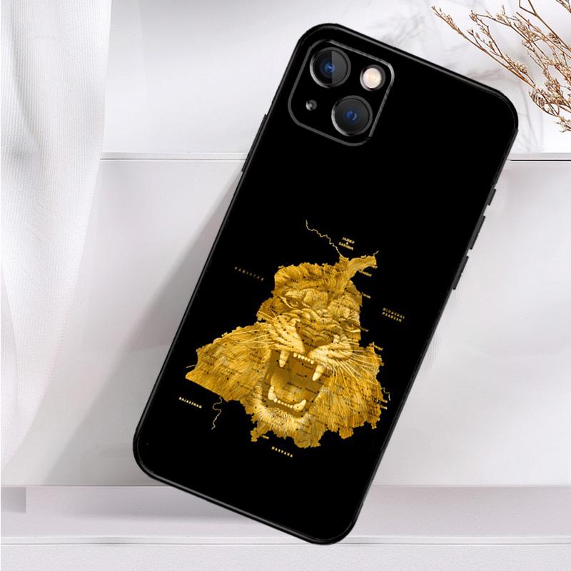 Карта Пенджаба Ударопрочный чехол для iPhone 17 16 Pro Max 11 14 15 Plus 12 13 Mini 16e 17 Air Чехол для телефона