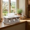 Thickened Tissue Holder Moisture-proof Napkin Storage Container Modern Facial Tissue Case  Office