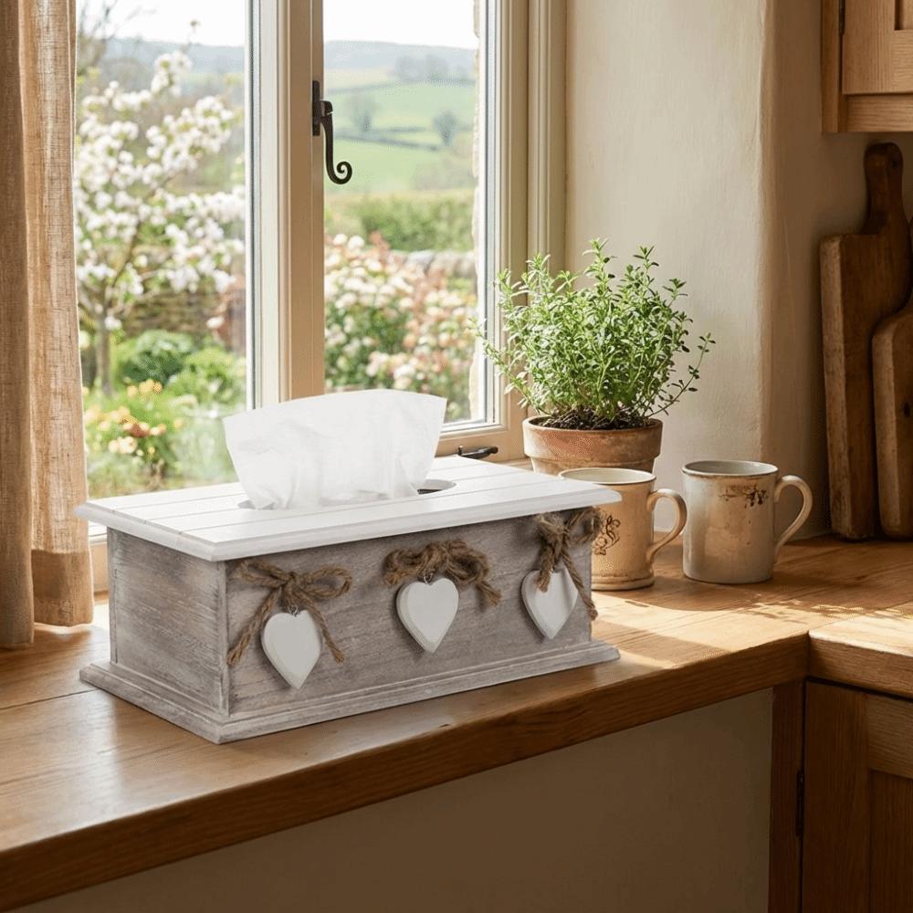 Thickened Tissue Holder Moisture-proof Napkin Storage Container Modern Facial Tissue Case Office