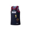 Li Ning CBA Series Professional Basketball Logo Print Quick-Dry Cool Basketball Jersey 23-24 Season Fan Edition Shenzhen Team Zhou Peng 9 AAYTB39-1