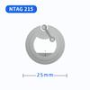 Прозрачная RFID NFC стикер-метка с клеевым слоем и чипом Tag213 для контроля доступа