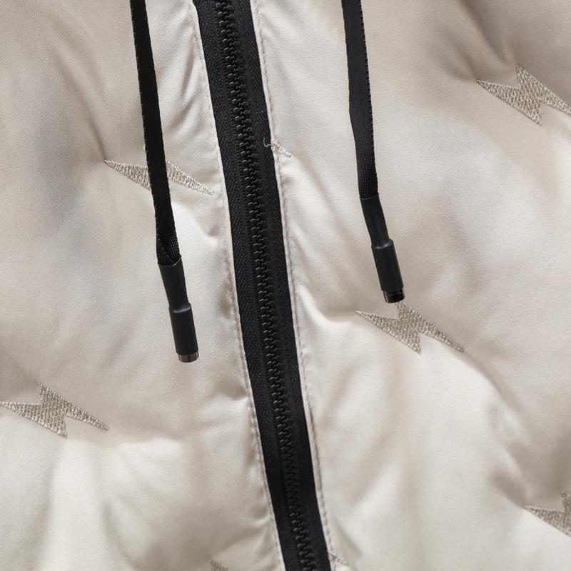 Мужские зимние куртки без рукавов с капюшоном, новая мода, осенний жилет на молнии, холодный жилет в корейском стиле, мужская верхняя одежда с вышивкой