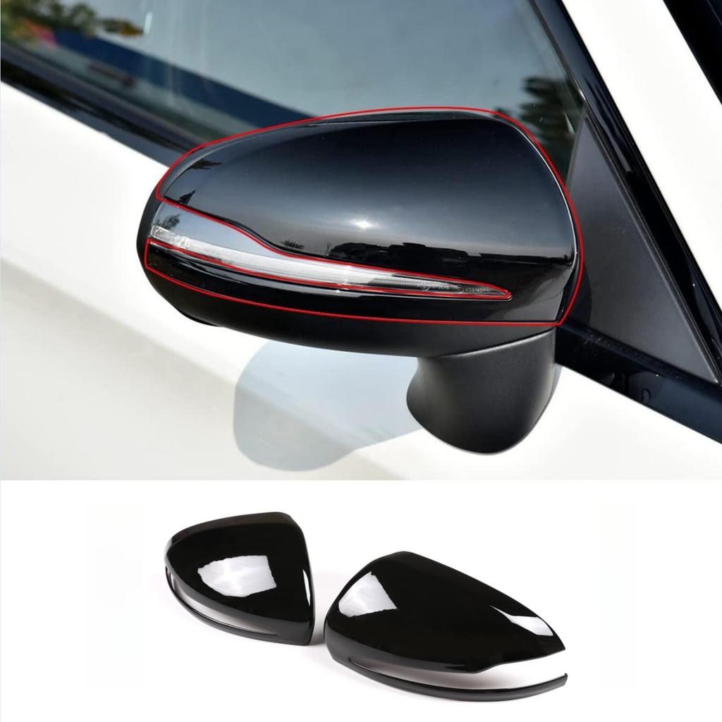 Sauicemy Rearview Mirror Mirror Side Mirror Rearview Mirror Cap Cover Side Rearview Mirror Car Exterior Car Set of 2 for and X253 Covers, Protectors,
