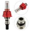 High-quality Divider One-way Red+Silver Separator Thread Control Temperature Floor Heating Water Flow Indicator