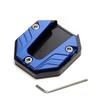 Motorcycle Kickstand Motorbike Side Kick Stand Pad Parking Plate Base Foot Extension Pad Large Foot Pad Side Stand Foot Support