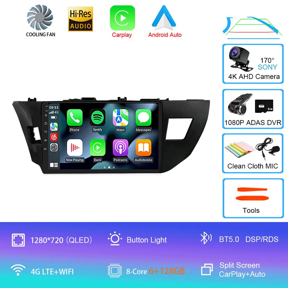 Android 14 Car Radio Toyota Corolla 11 2012 - 2016 Multimedia Video Player Stereo Navigation GPS No 2din 2 din dvd