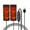 Мотоциклетные ручки с подогревом, с питанием от USB, грелка с 3-ступенчатой регулировкой температуры, портативная грелка для ручек для скутеров и велосипедов