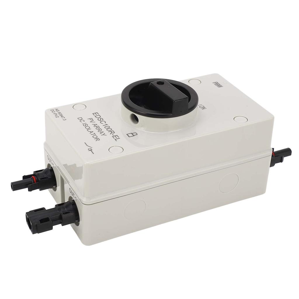 PV DC Isolator Switch 32A IP66 Waterproof Quick Switching Photovoltaic Disconnect Switch 1000V