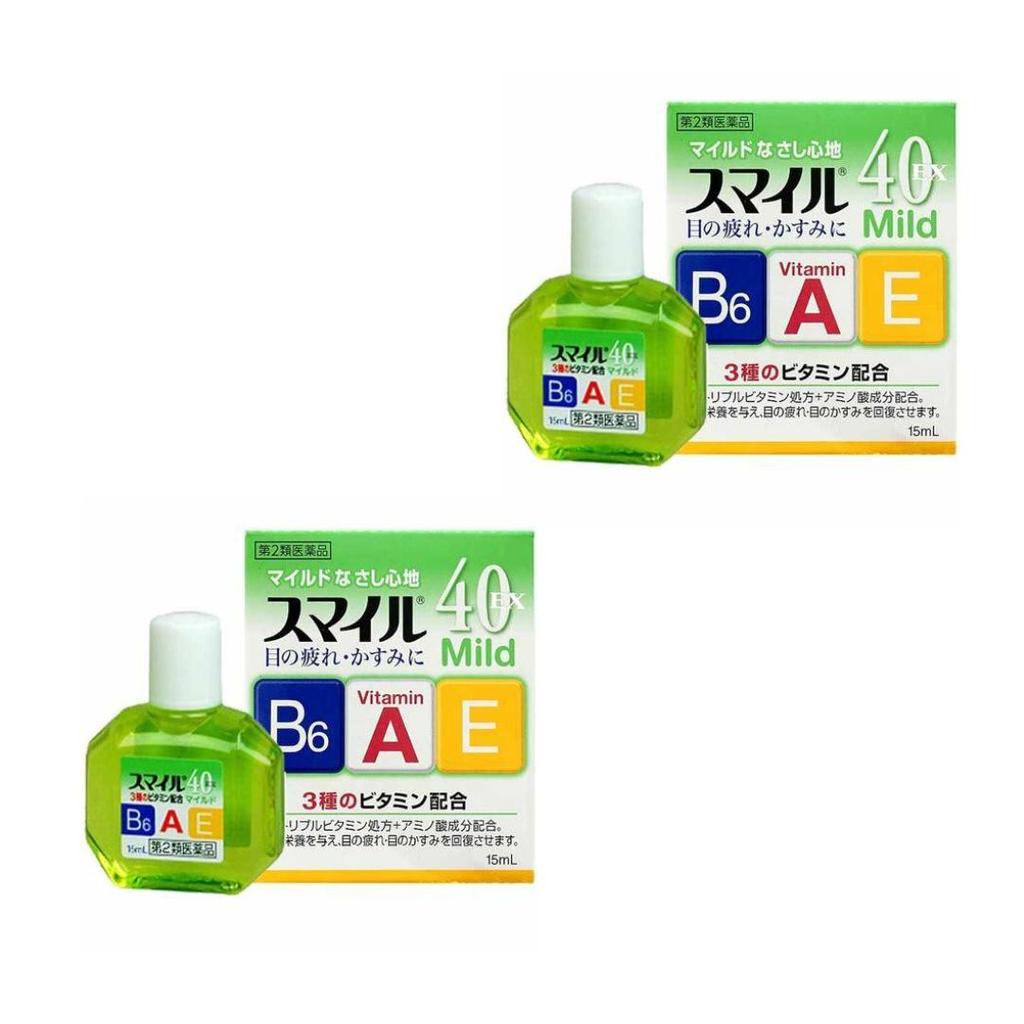 Lion Smile 40 EX Mild Soft Eye Drops, 15 Ml