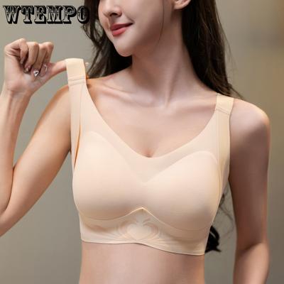 Бюстгальтер большого размера Женский спортивный бюстгальтер Женский противоударный предотвращающий провисание Бесшовный тонкий бюстгальтер Полная чашка Бюстгальтер-майка