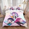 Fantasy Character Portraits Print 3Pcs Bedding Setduvet Cover With 2 Bedropillowcase Home Birthday Gift