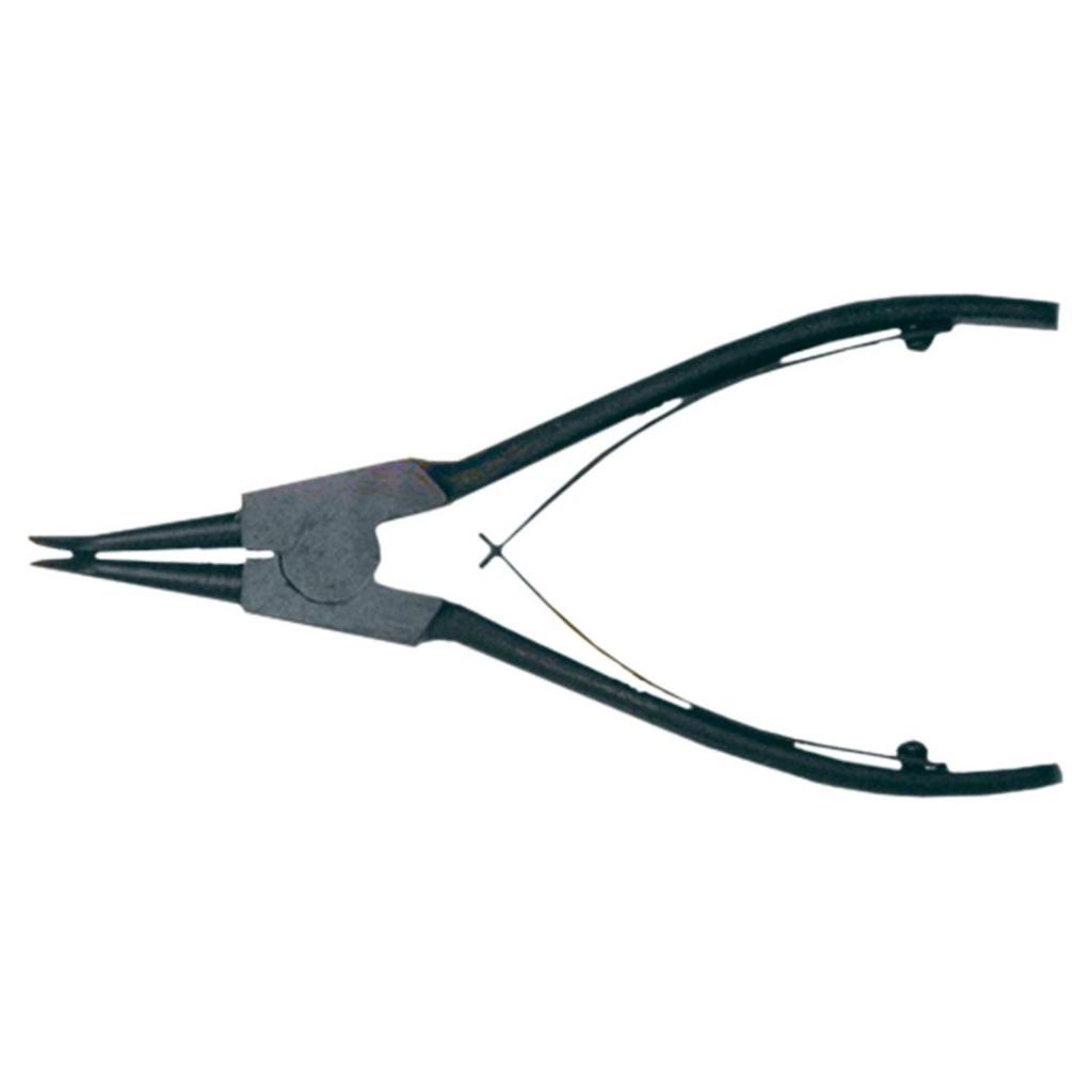 Circlip pliers 150 mm, external, curved