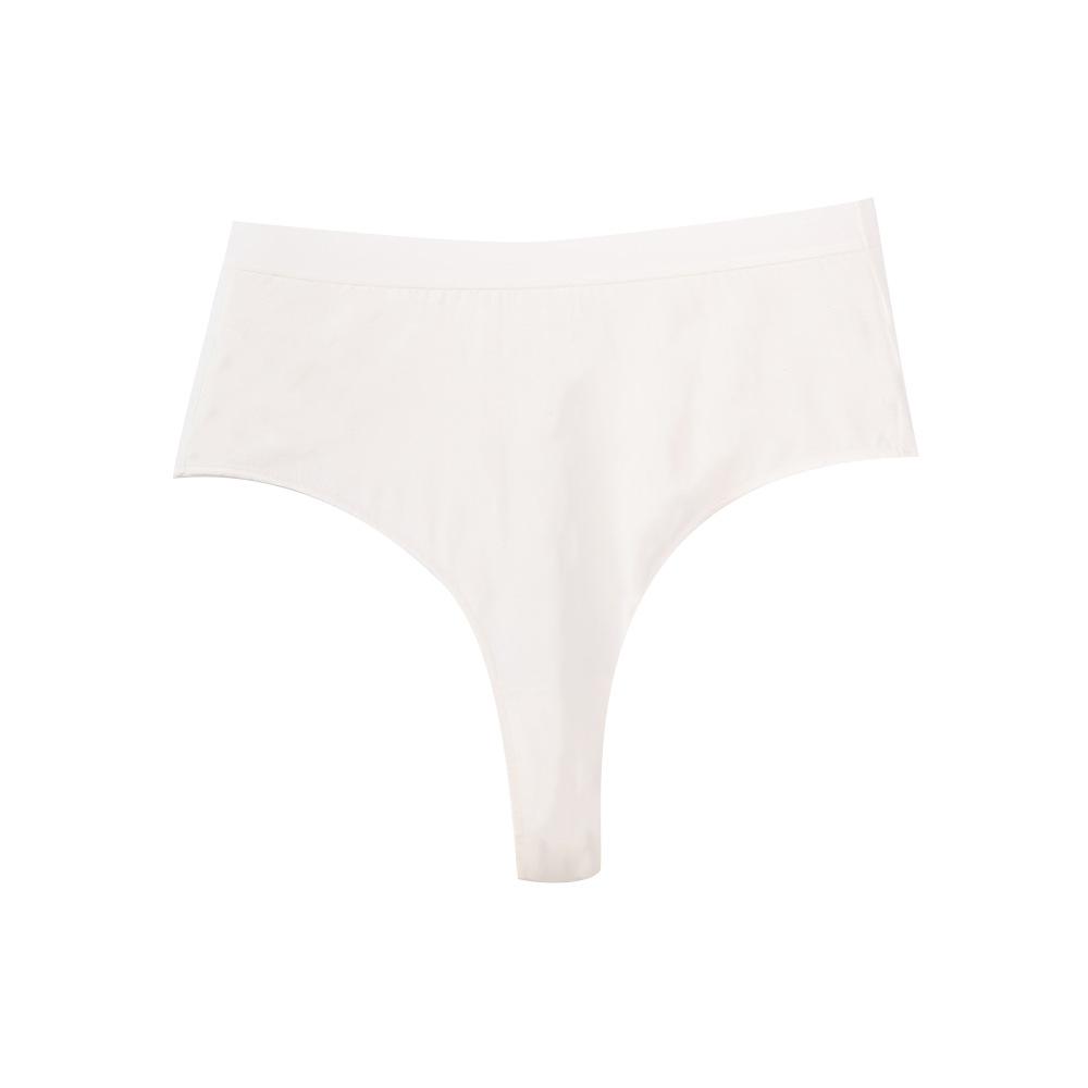 Женские хлопковые трусики большого размера с высокой талией, компрессионные стринги с высокой пружиной, закрытый задний шов, удобные спортивные трусы