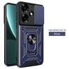 For Infinix Hot 30 Case Hot30 Slide Camera Armor Phone Case For Infinix Hot 30 X6831 Car Magnetic Holder Ring Stand Back Cover