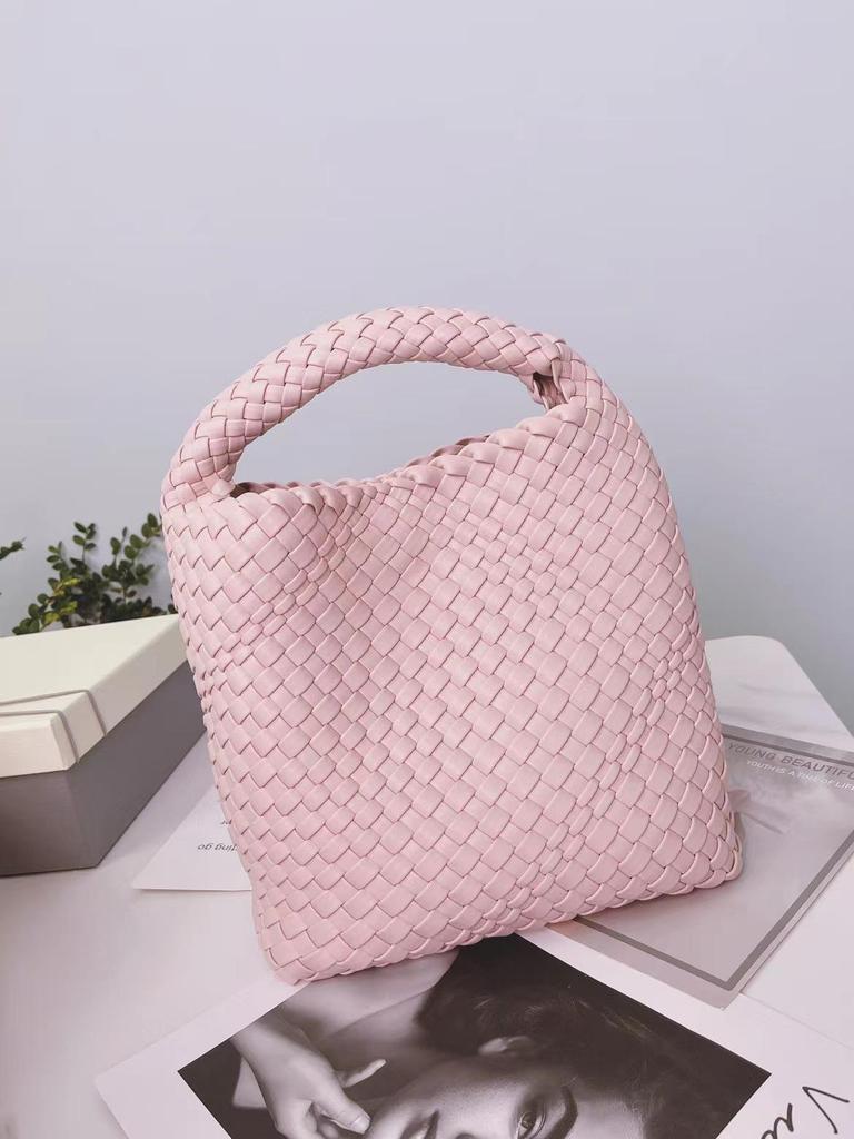 2022 Women's Woven Basket Tote Handbag - Fashionable Shoulder Bag