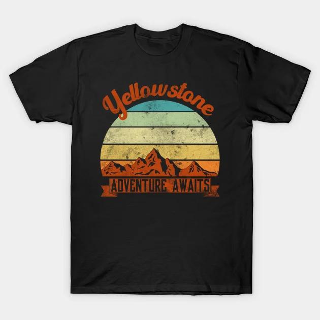 Футболка Yellowstone Dutton Ranch Футболки с телевизионными шоу Крутая футболка с графическим принтом Western Cowboy Мужская свободная рубашка Ropa Hombre Camisetas