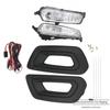 Both Left & Right Fog Lights W/Bezels Covers W/Bulbs For Ford Transit -2024