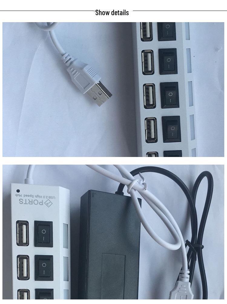 7-Port USB 2.0 Hub with Switch
