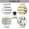 TARGET Darts Scott Williams Genaration 2 Steel-Tip Dart Set, 23G | 90% Tungsten Darts, Pro Ultra No. 2 Flights, ProGrip Tag Shafts & SP Tool