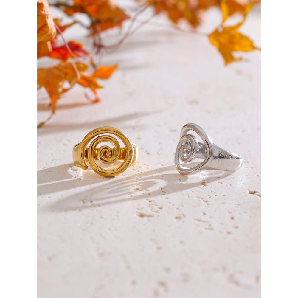 Eetit Размер 6789 Модное кольцо серии Conch Ocean, литье, модные украшения для пальцев, аксессуары с покрытием из настоящего золота PVD для женщин