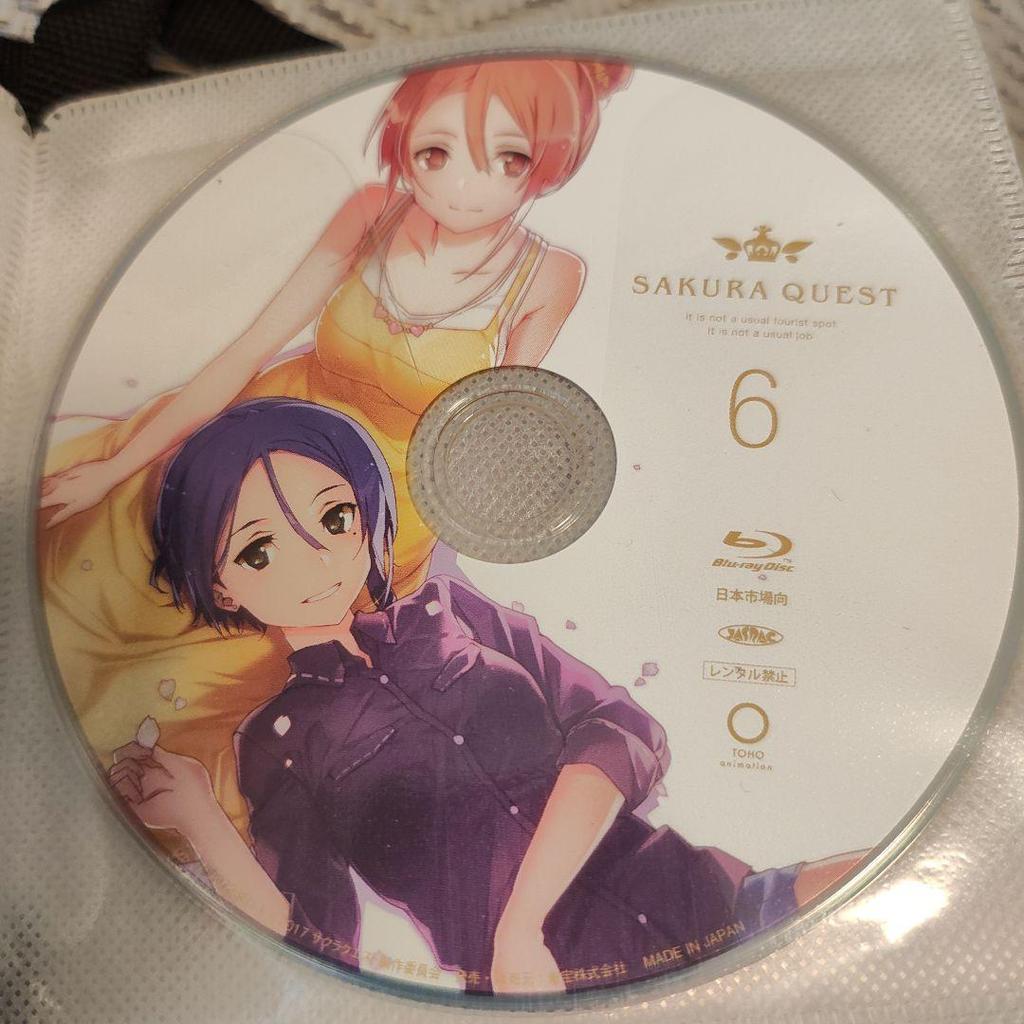 [Б/У] Sakura Quest полные эпизоды на Blu-ray