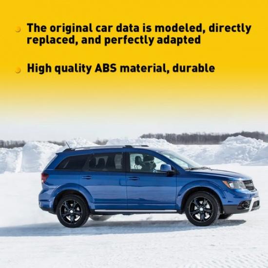 Right Side Mirror Flags Molding Cover Strip 2009- Fit For Dodge Journey